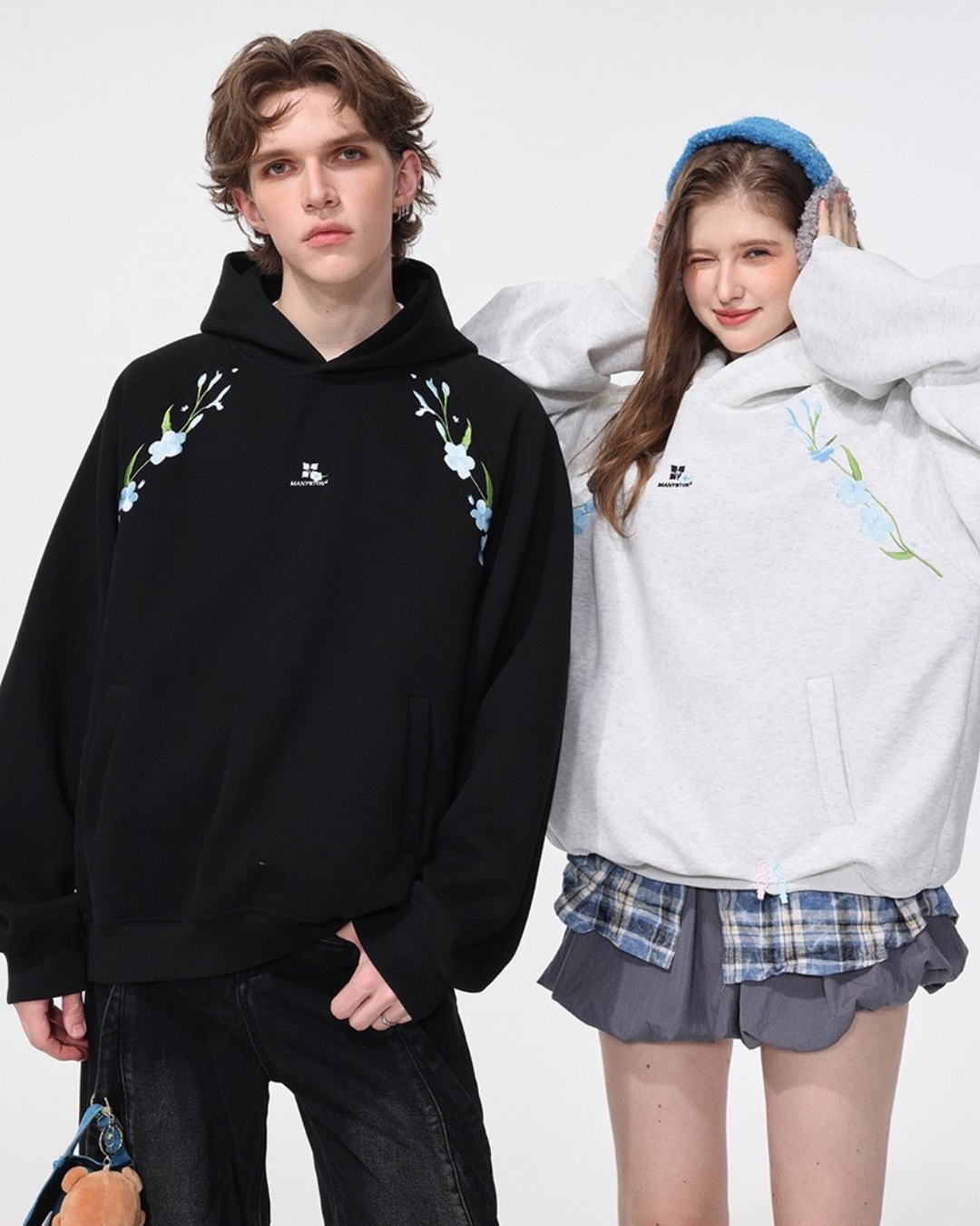 Bloom Embroidered Hoodie