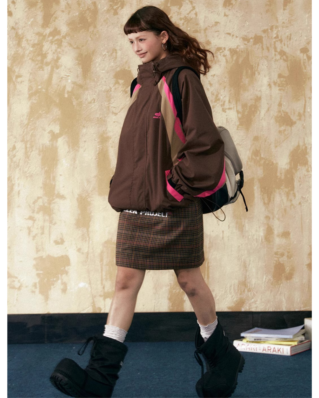 Color Block Track Jacket