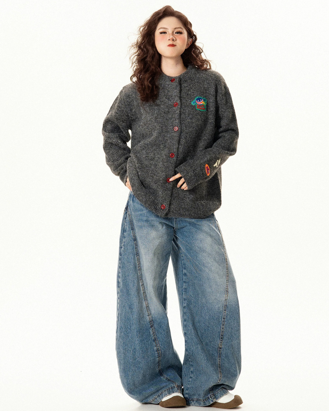 Monster Patch Cardigan