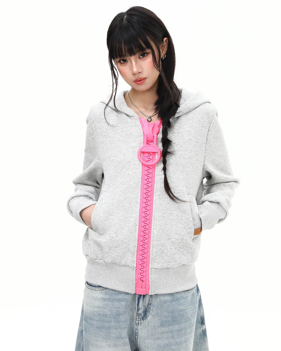 Ring Zip-Up Hoodie