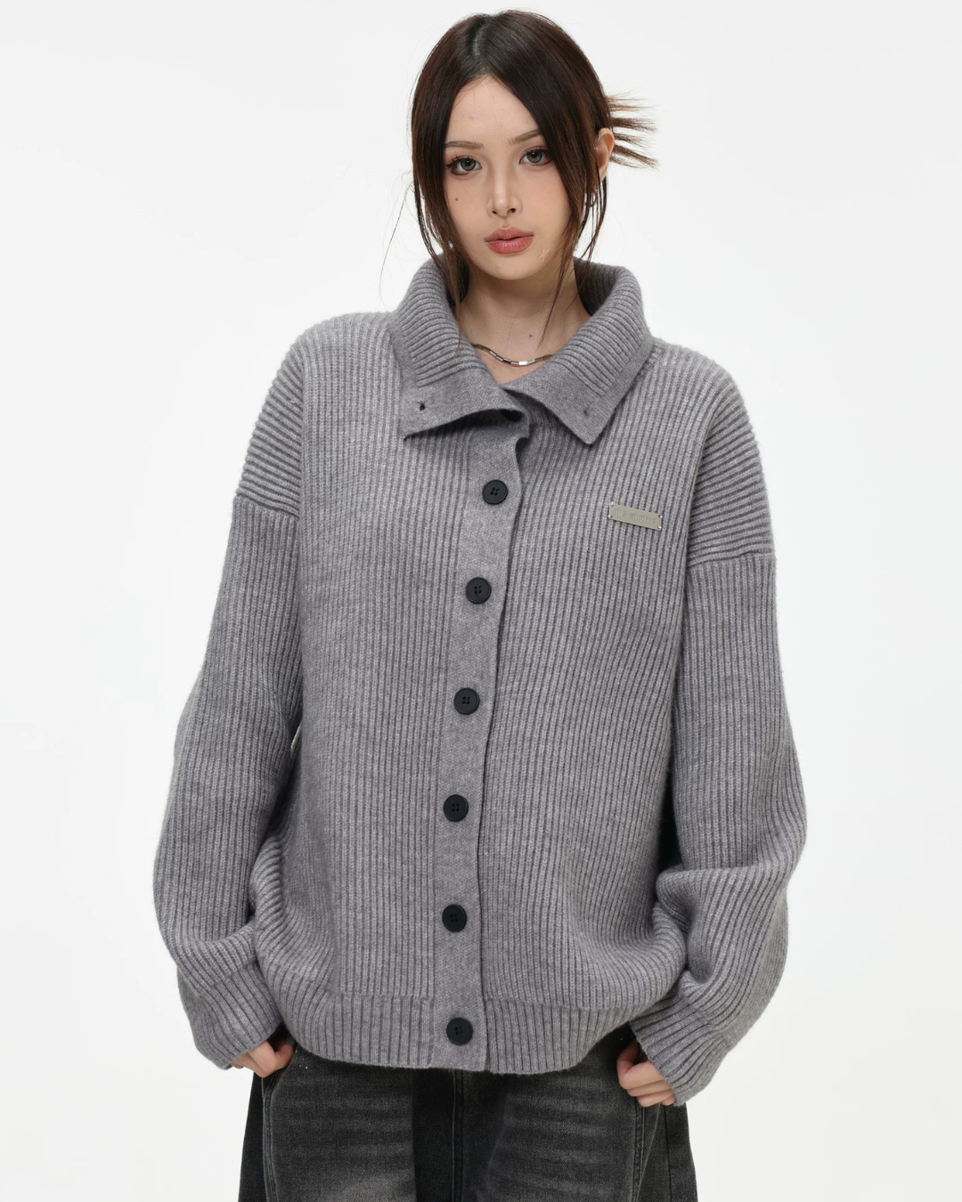Chunky Rib Cardigan