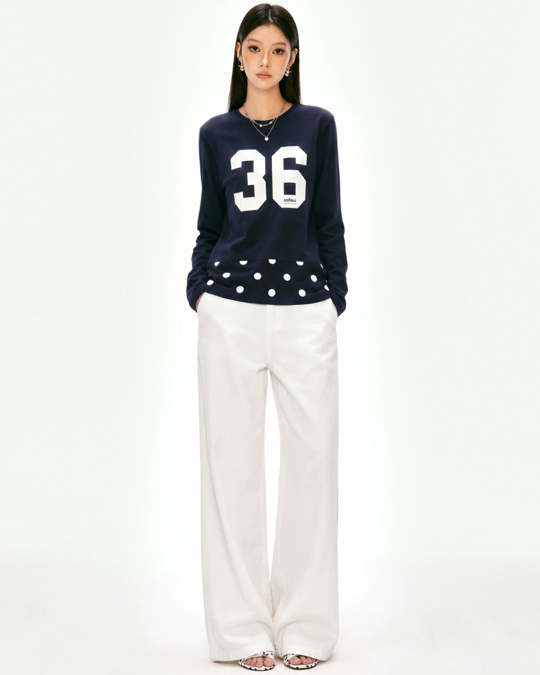 Dot Hem Varsity 36 Tee