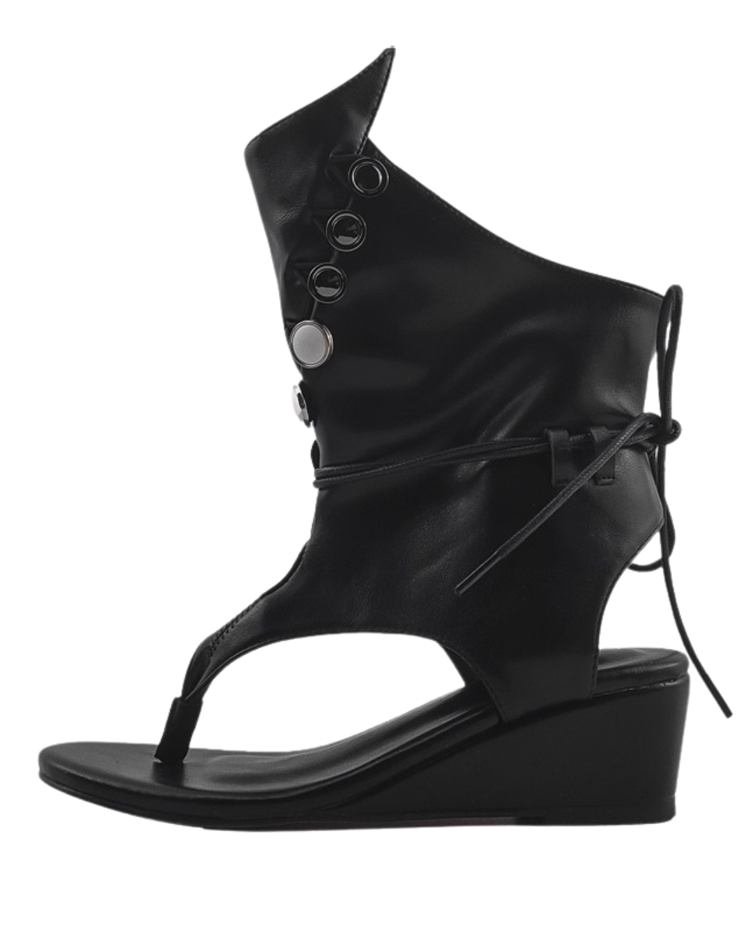 Thong Ninja Leather Boots