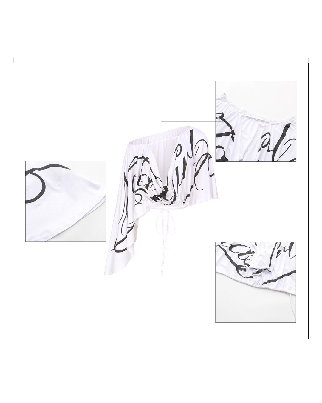 Abstract Letter Cape