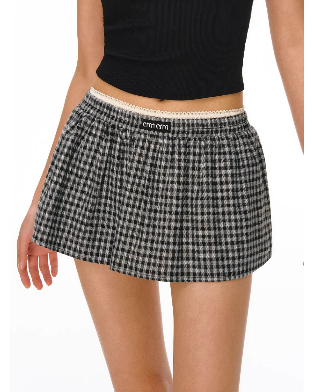 Cottage Lace Gingham Matching Set