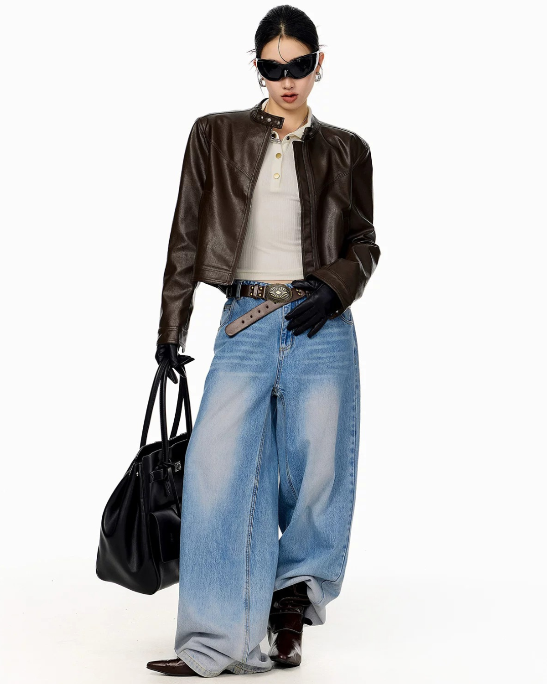 Moto Snap Collar Jacket