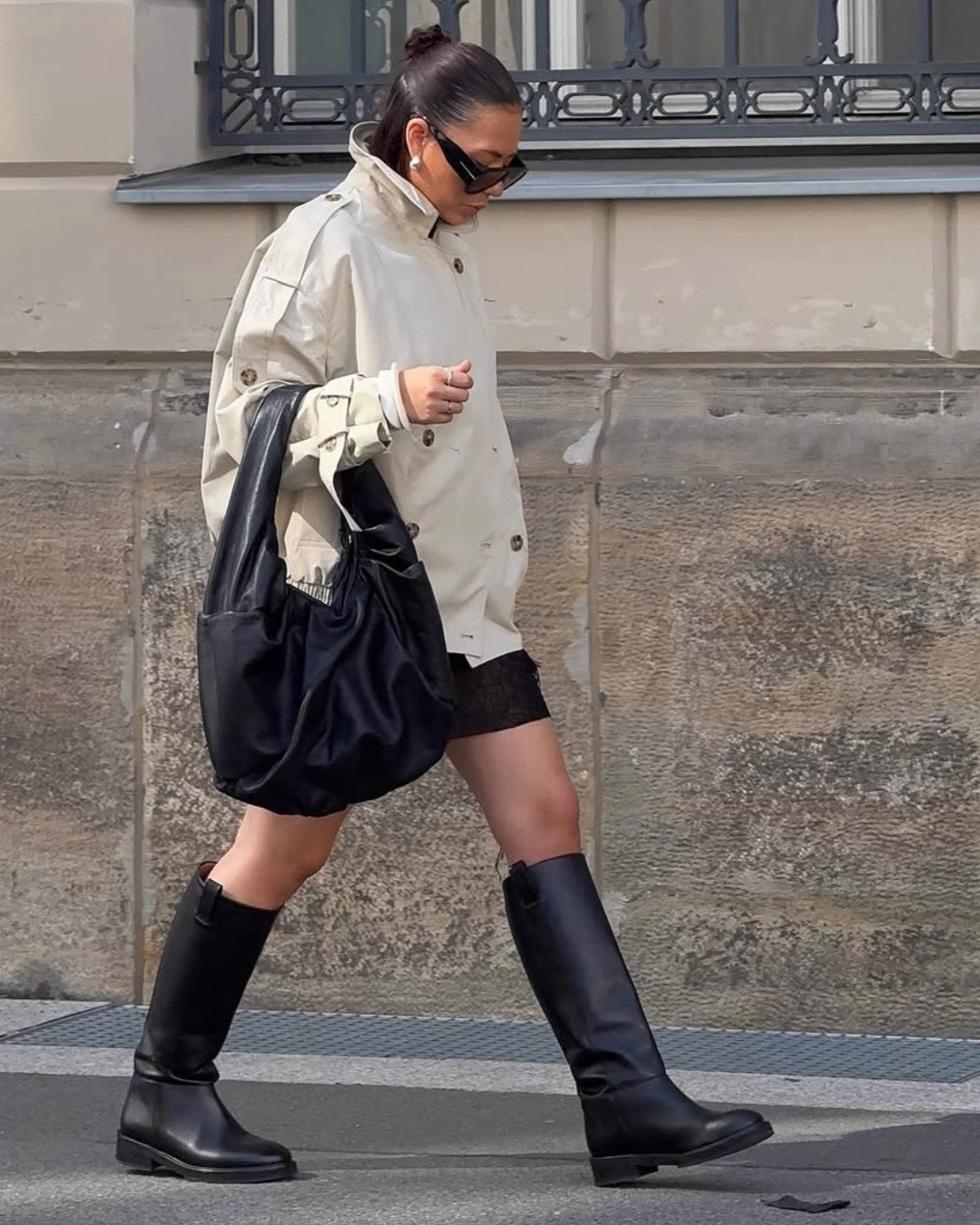 Structured High Neck Jacket