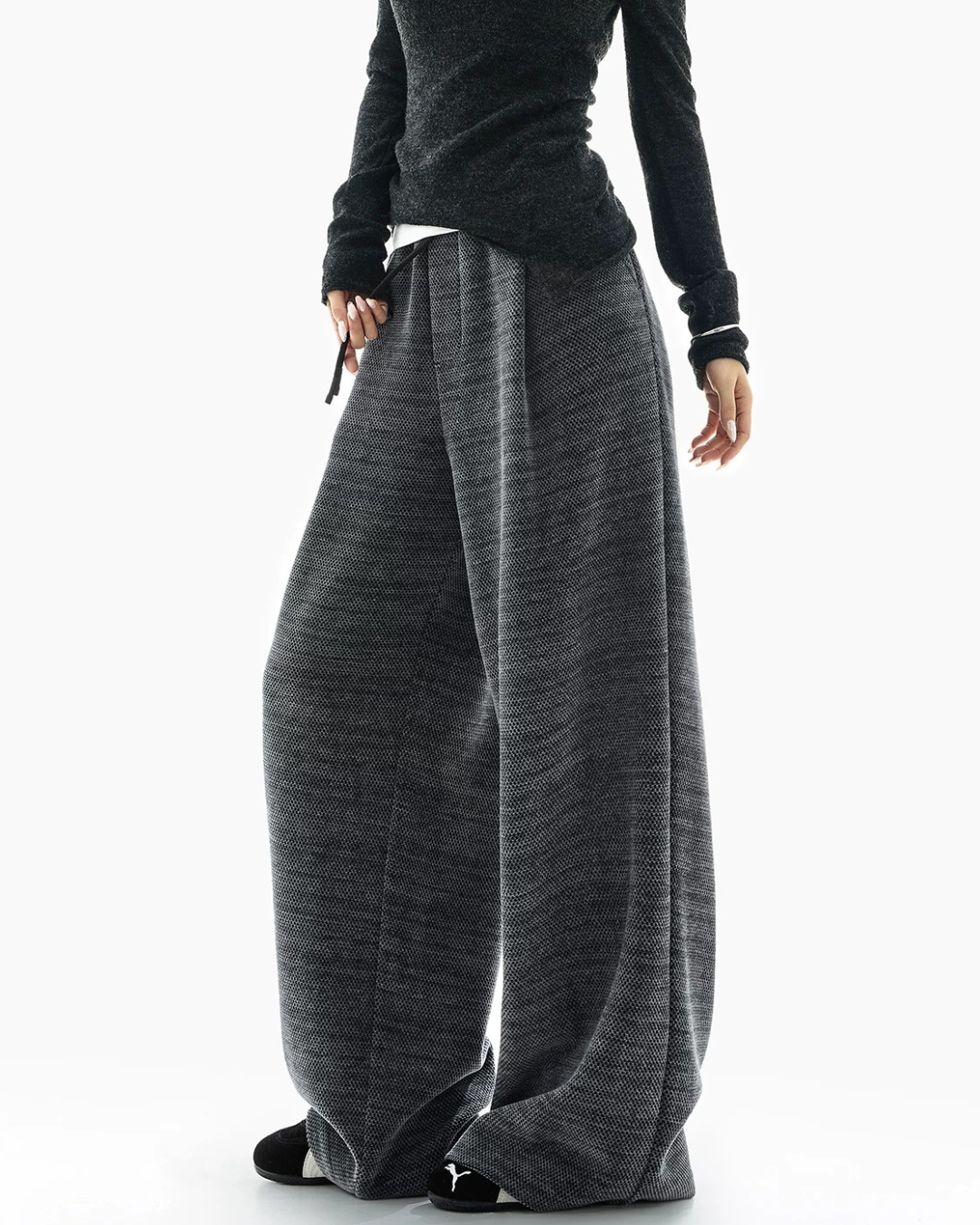 Melange Mesh Sweatpants