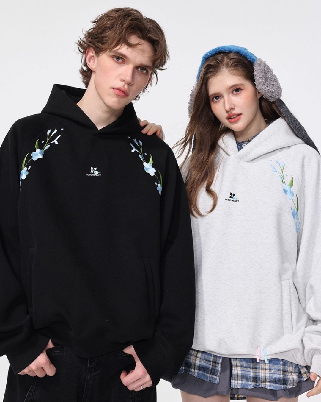 Bloom Embroidered Hoodie