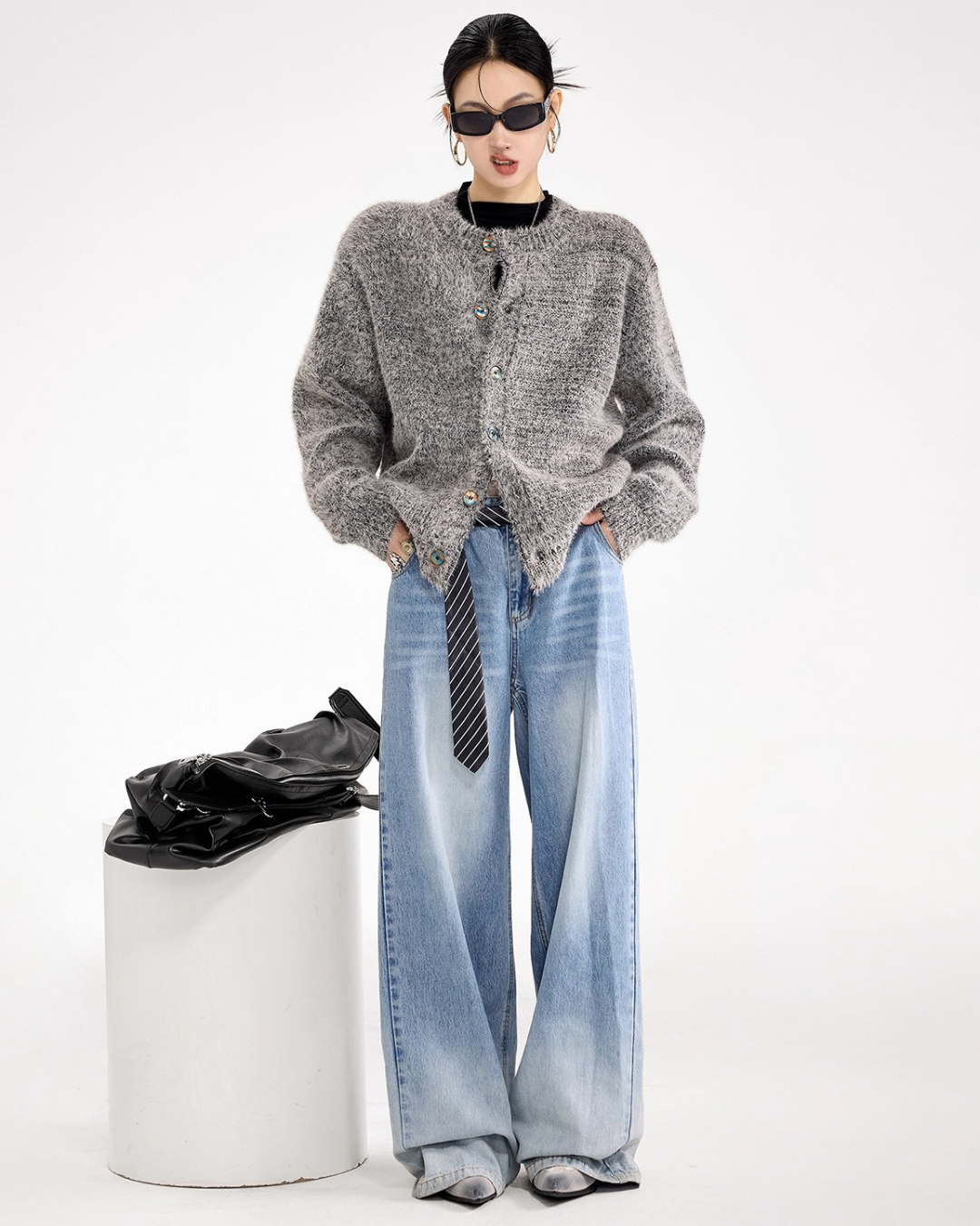 Soft Texture Knit Cardigan