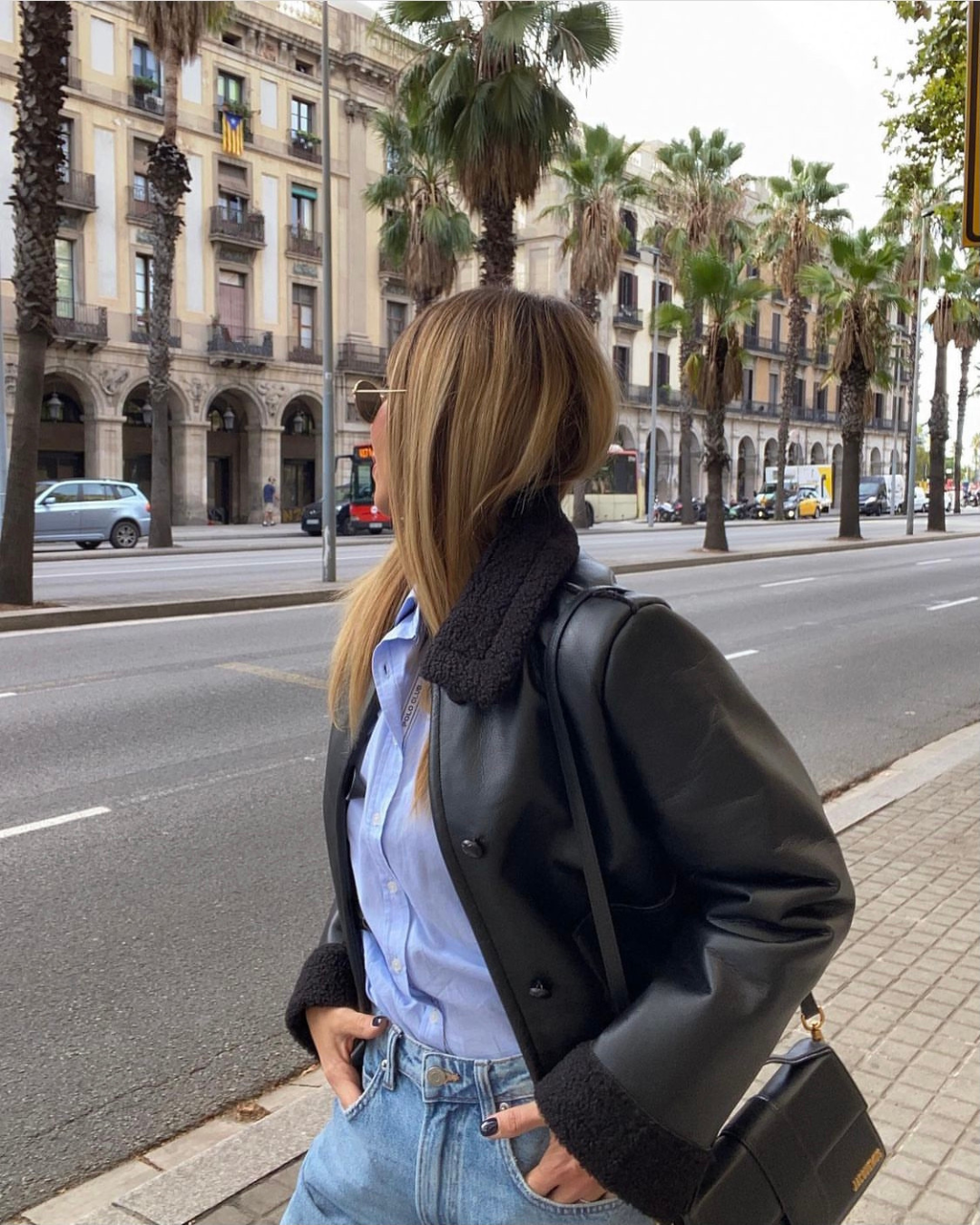 Vegan Leather Black Short Jacket