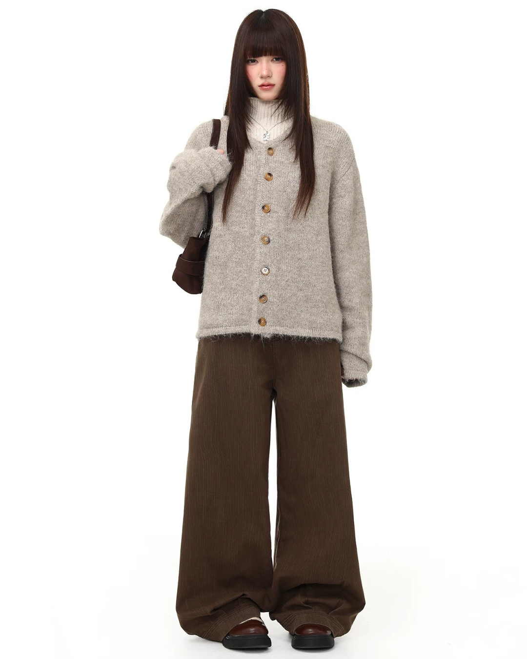 Tortoise Button Cardigan
