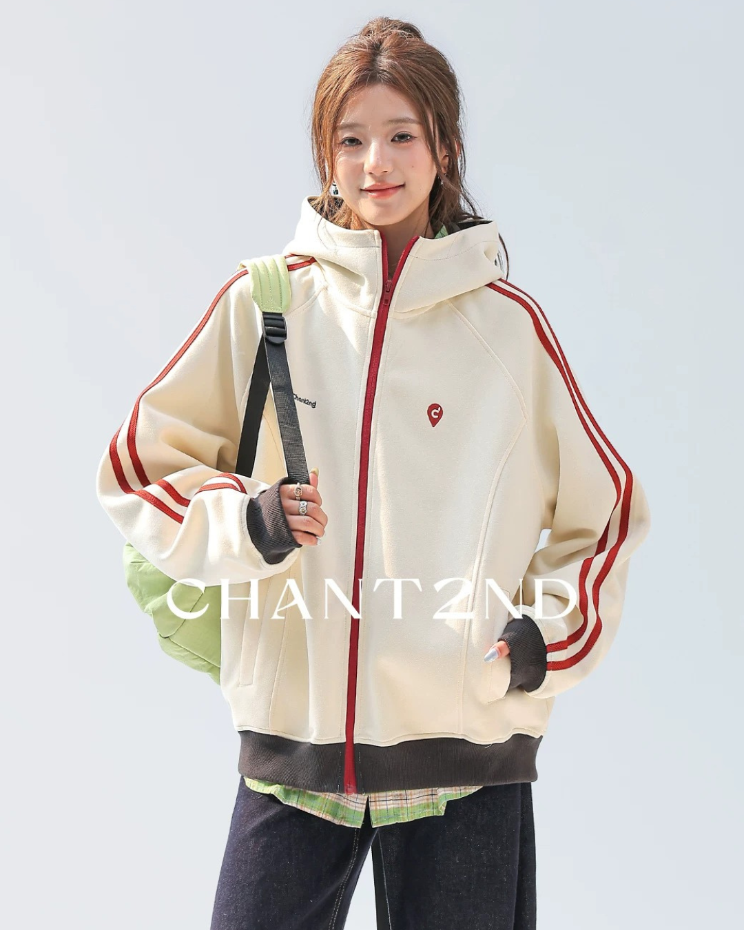 Racer Stripe Hoodie