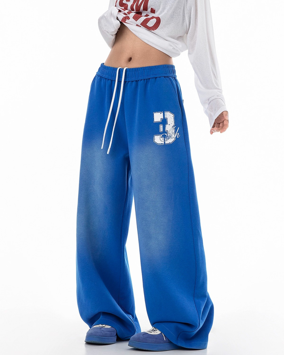 Fade Number Sweat Pants