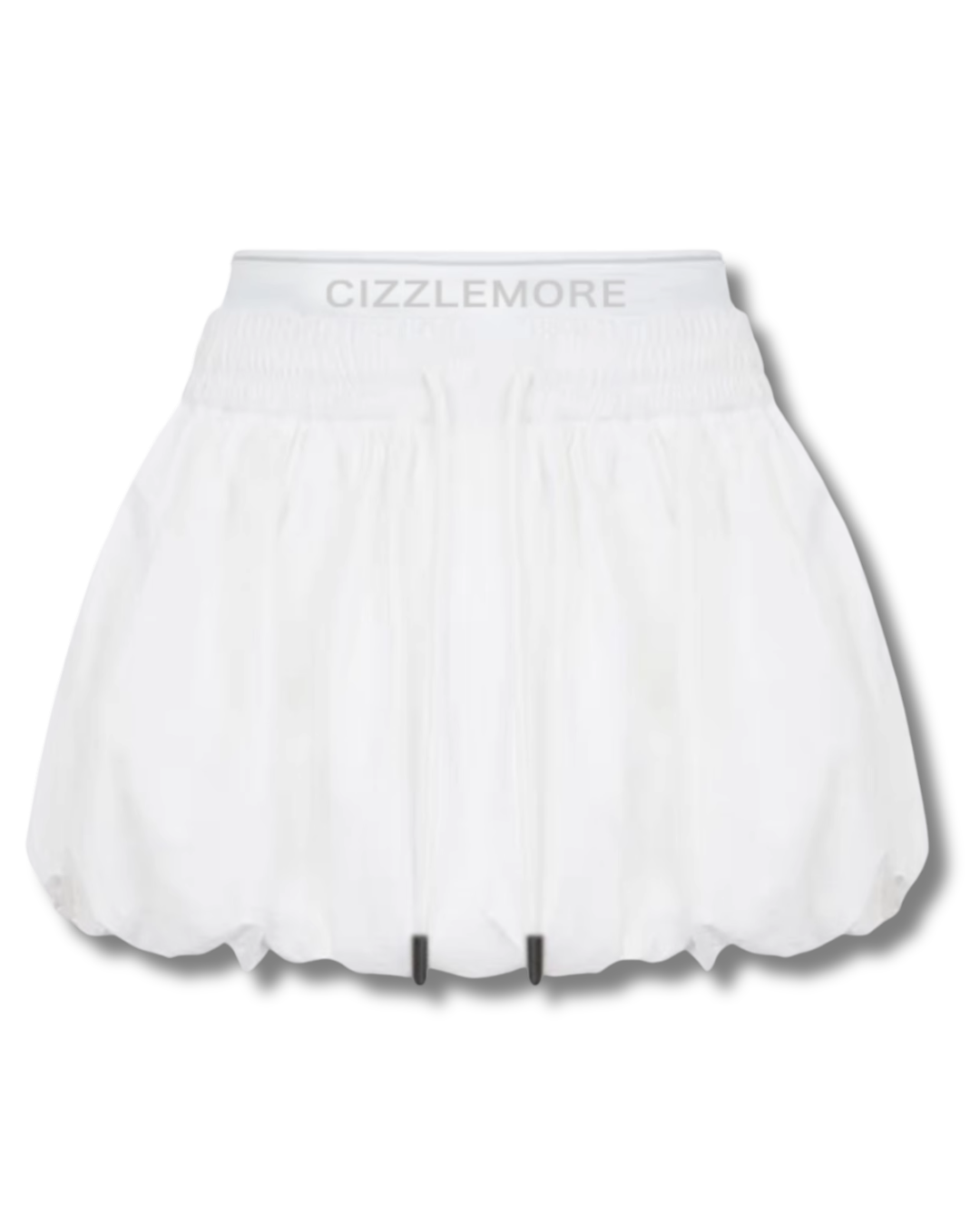 Double Waist Balloon Mini Skirt
