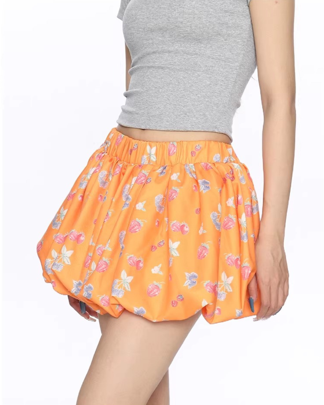 Vitamin Orange Berry Mini Skirt