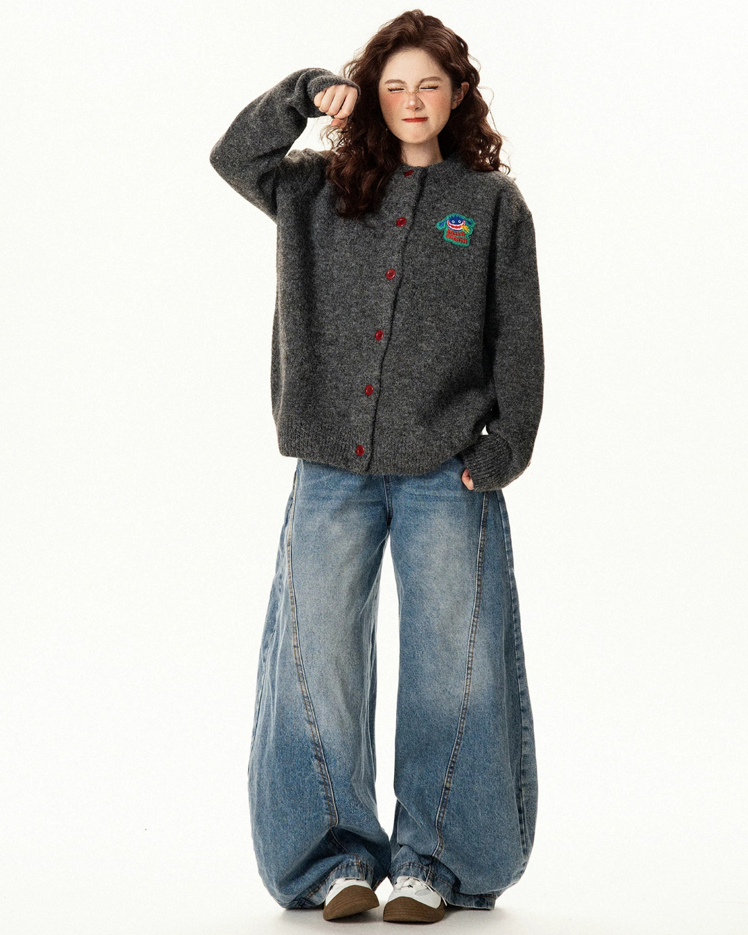 Monster Patch Cardigan