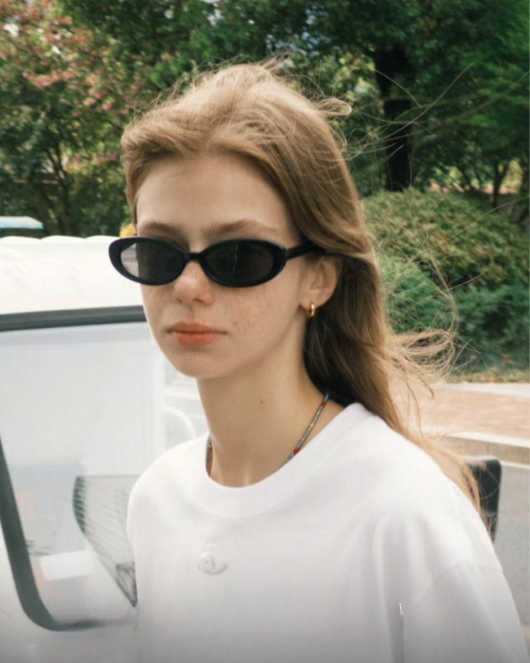 Narrow Eyes Sunglass