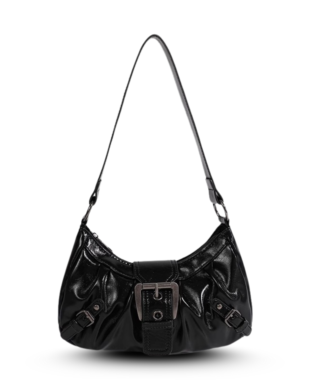 Vegan Leather Belt Handbag