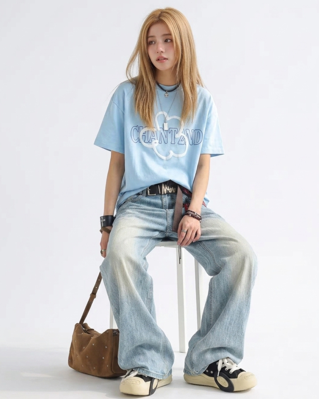 Bloom Outline Logo Tee