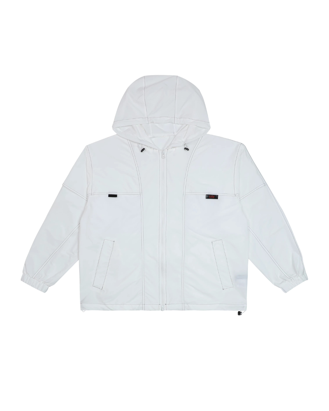 Contrast Stitch Nylon Anorak