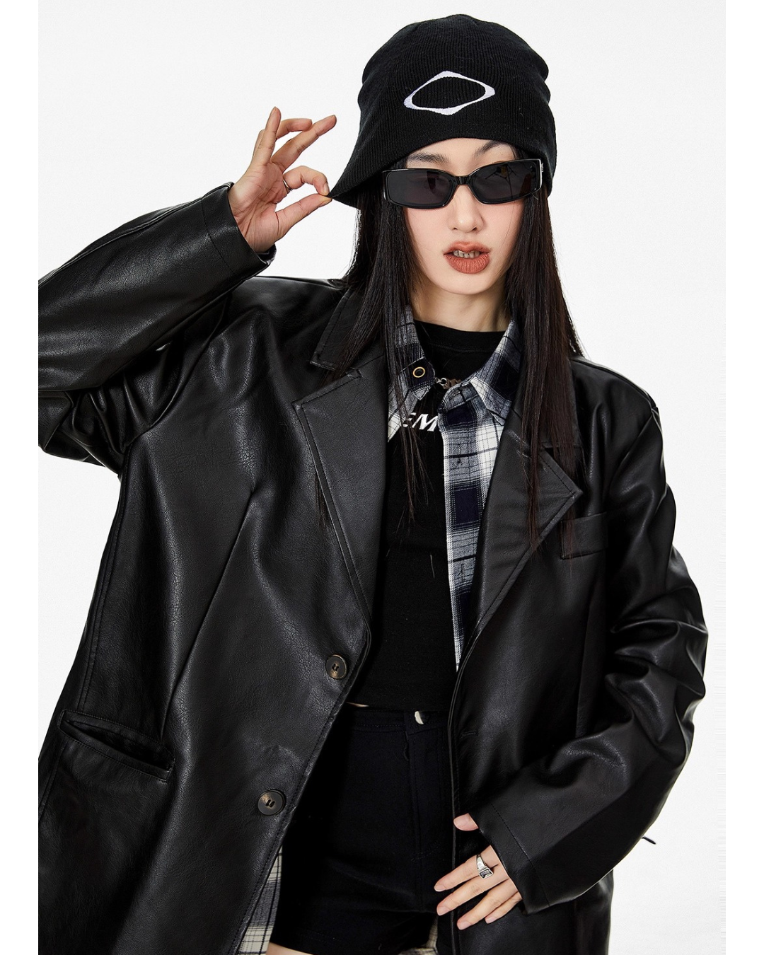 Bold Fit Leather Jacket