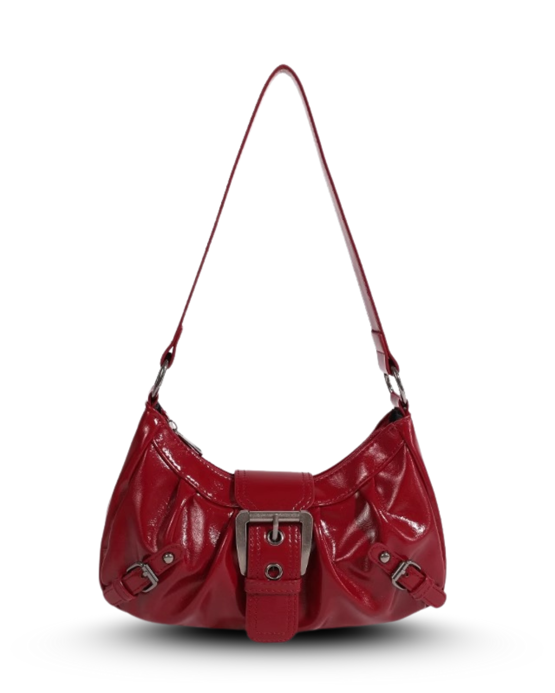 Vegan Leather Belt Handbag