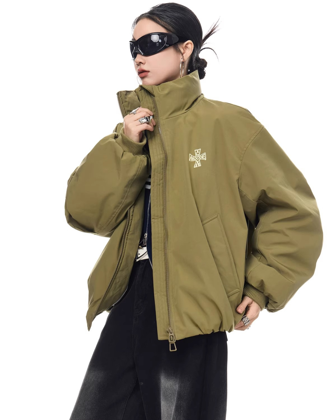 High-Neck Puffer Jacket