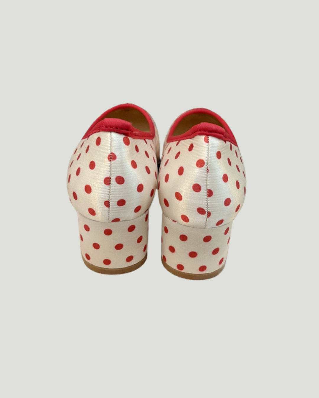 Retro Ballet Ribbon Pumps