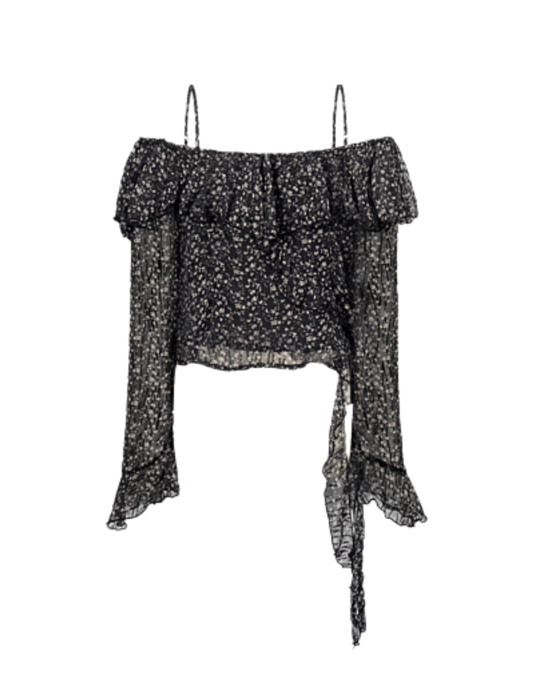 Floral Chiffon Shirt