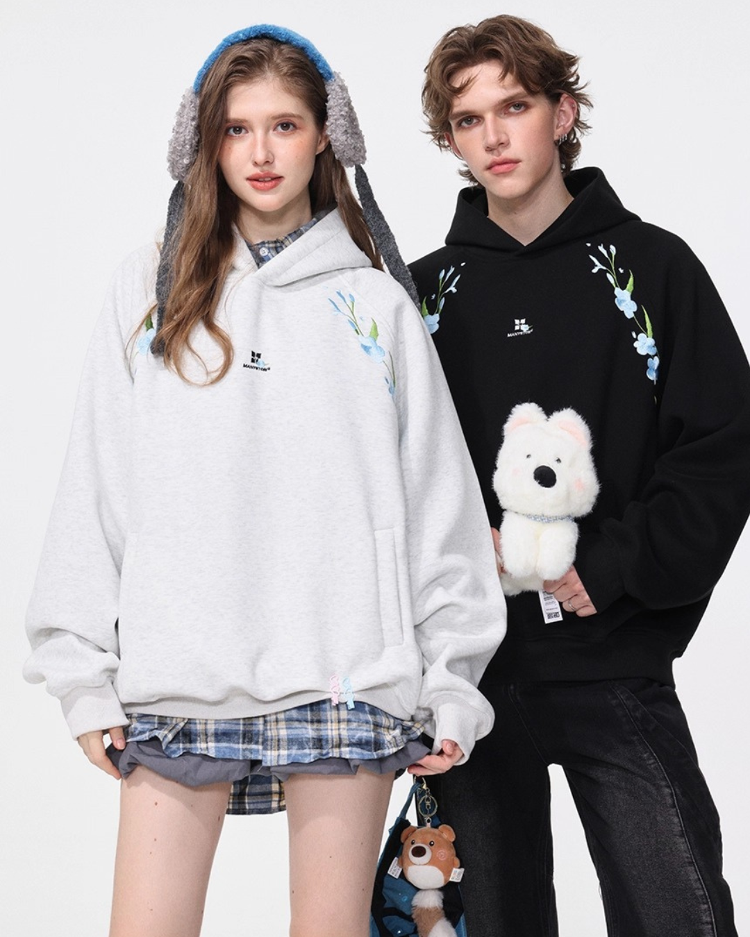 Bloom Embroidered Hoodie