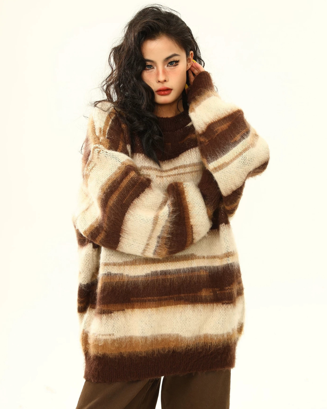 Brushed Stripe Knit