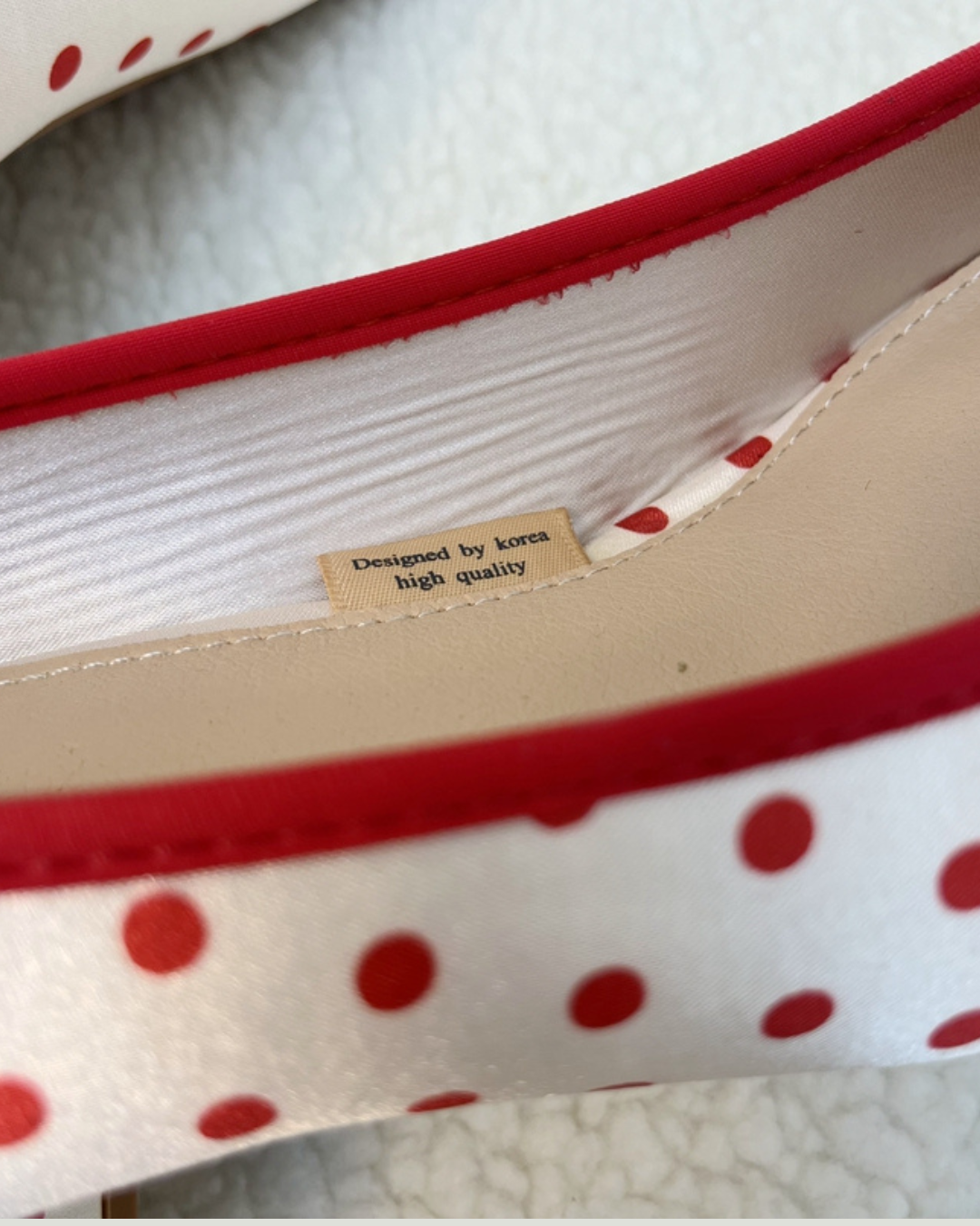 Retro Ballet Ribbon Pumps