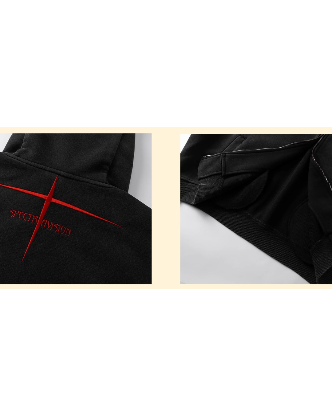 Gothic Ears Zip Hoodie