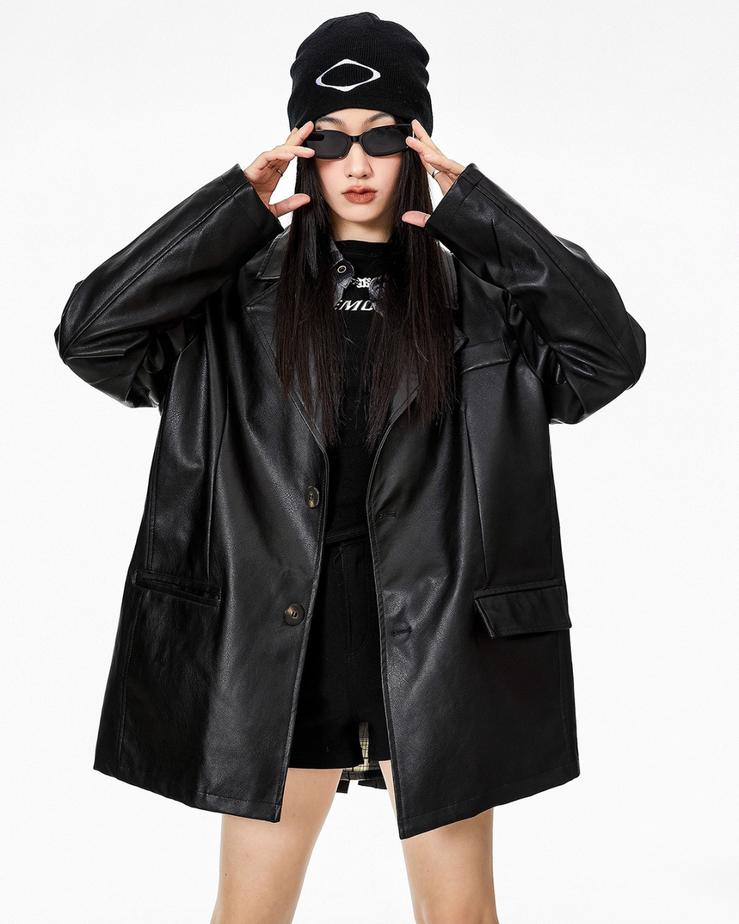 Bold Fit Leather Jacket