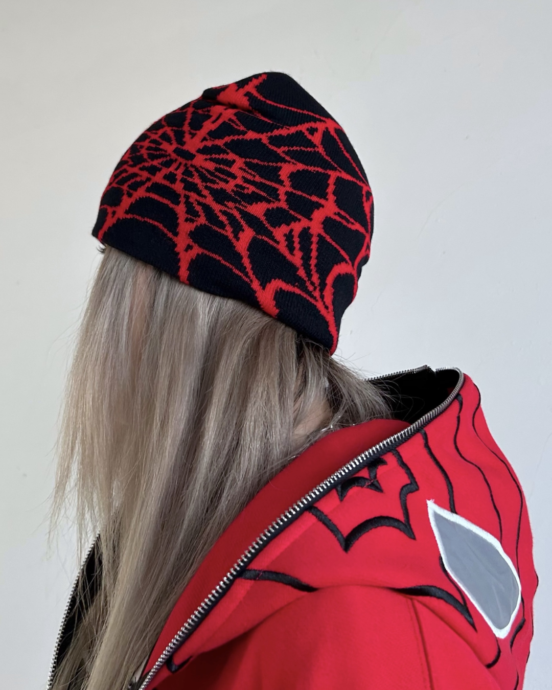 Spider Pattern Beanie