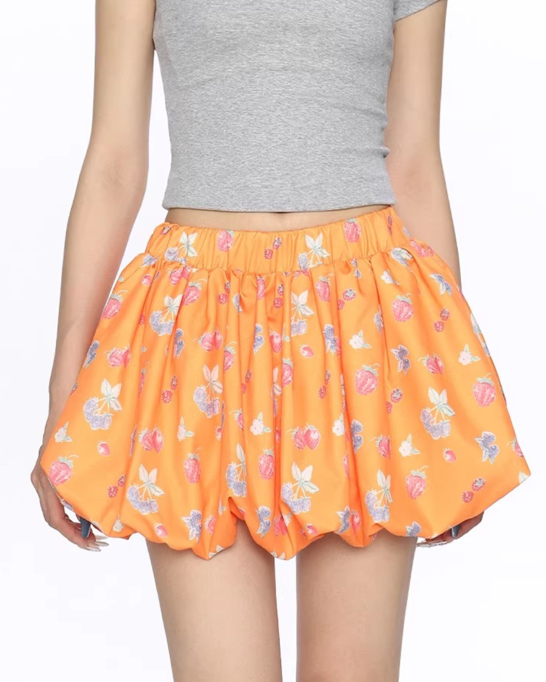Vitamin Orange Berry Mini Skirt