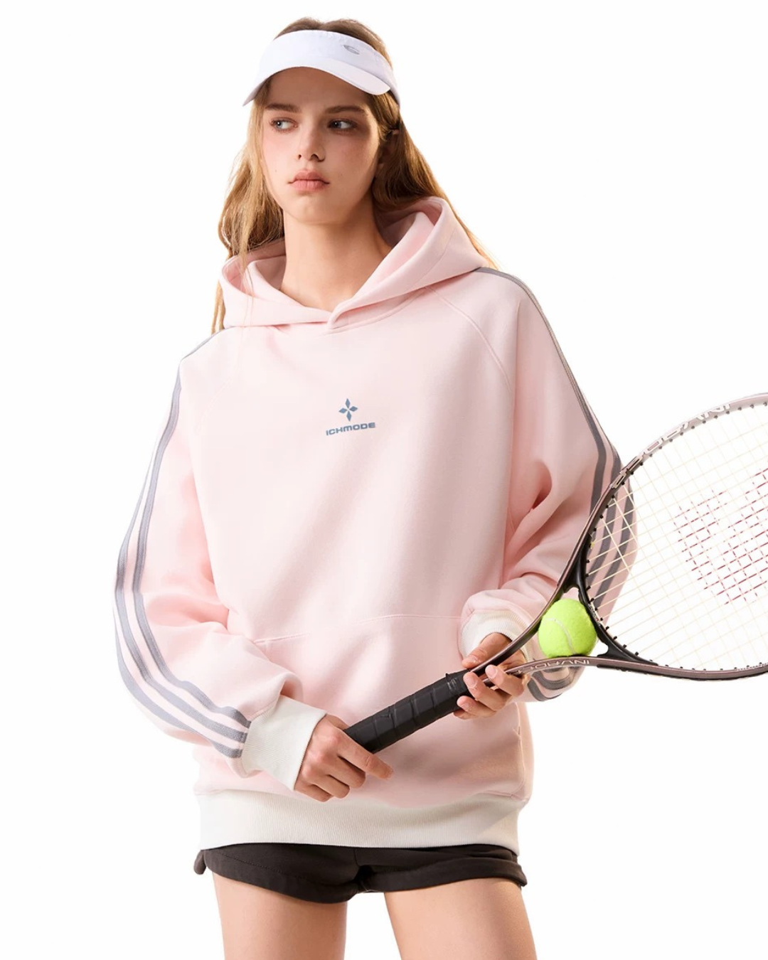 Contrast Cuff Hoodie
