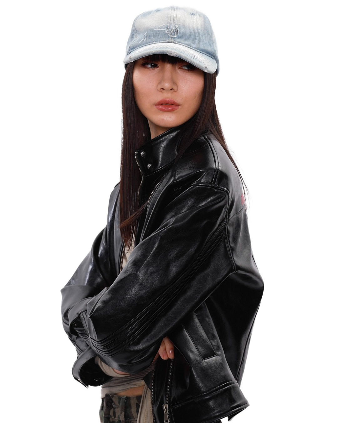 Blue Denim Washed Cap