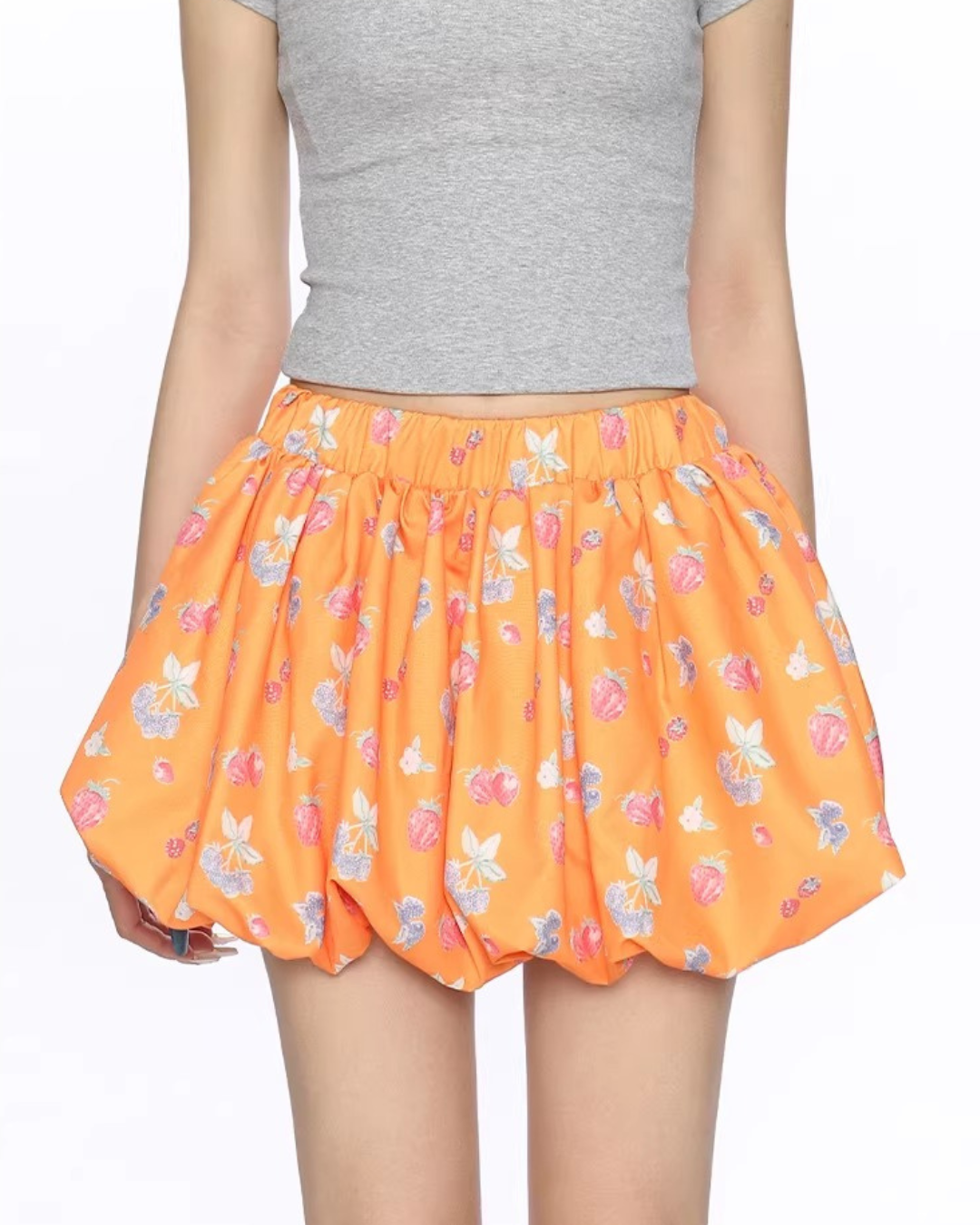 Vitamin Orange Berry Mini Skirt