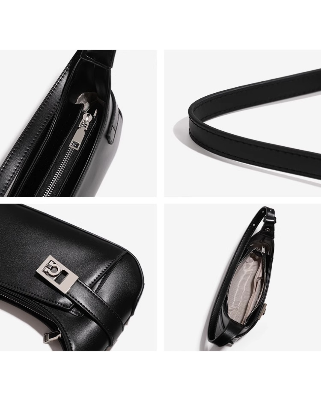 Smooth Leather Belt Bag