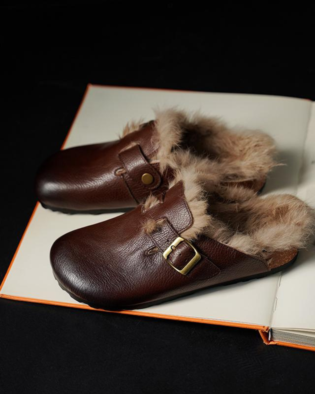 Fur Clog Shoes