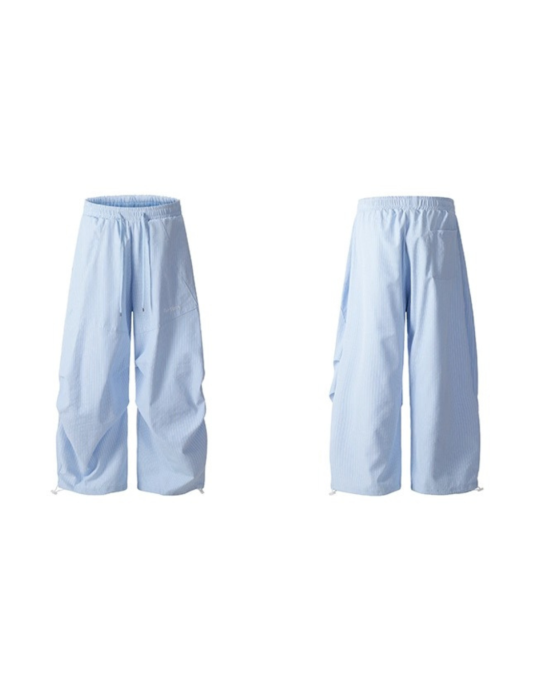 Street Oversized Striped Trousers