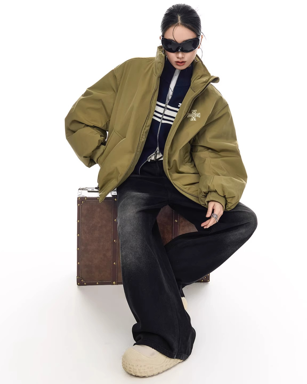 High-Neck Puffer Jacket