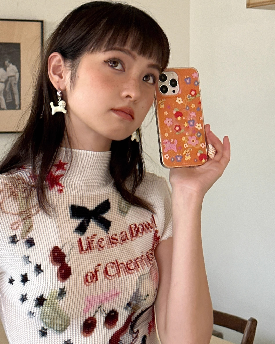 Graffy iPhone Case Orange