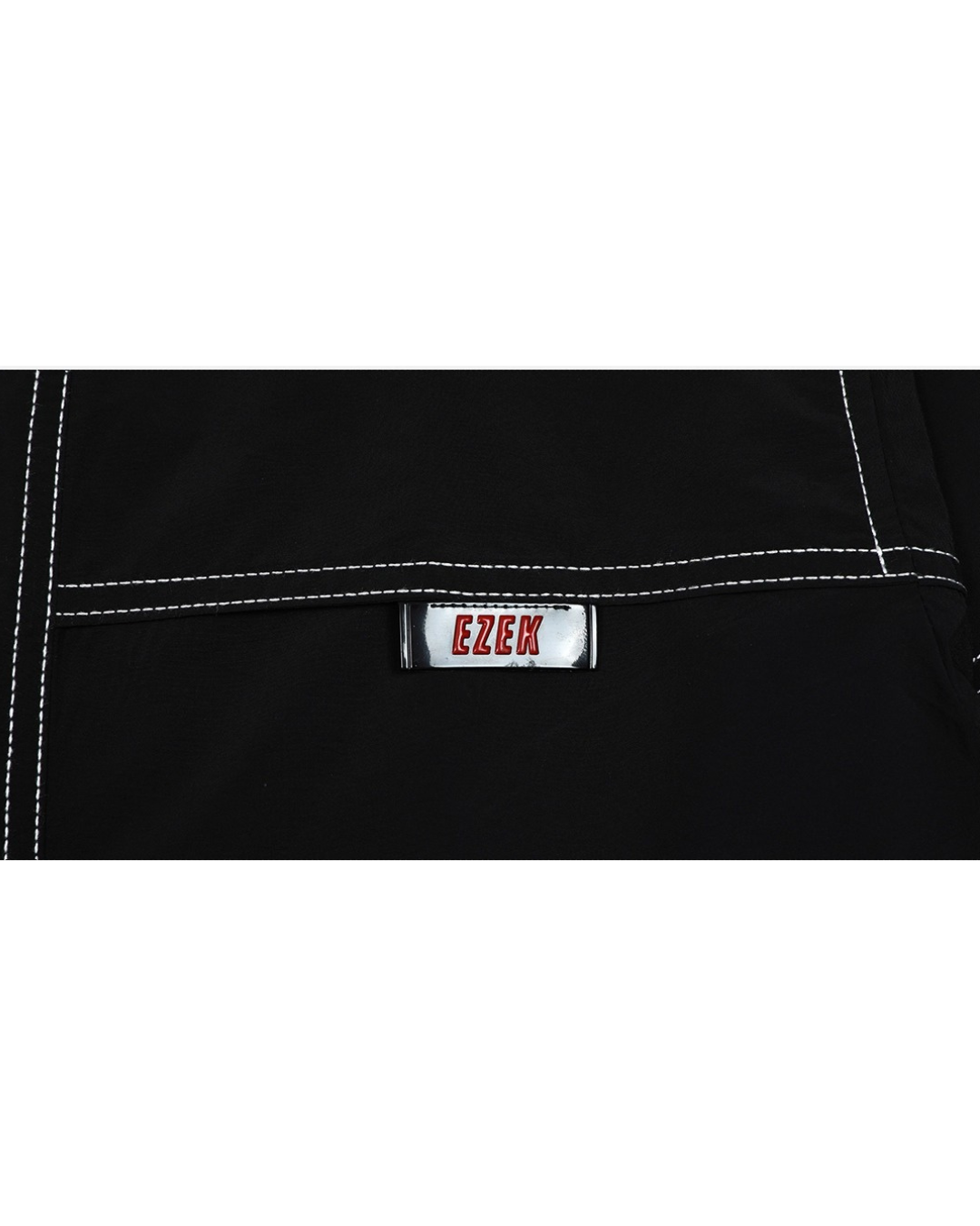 Contrast Stitch Nylon Anorak