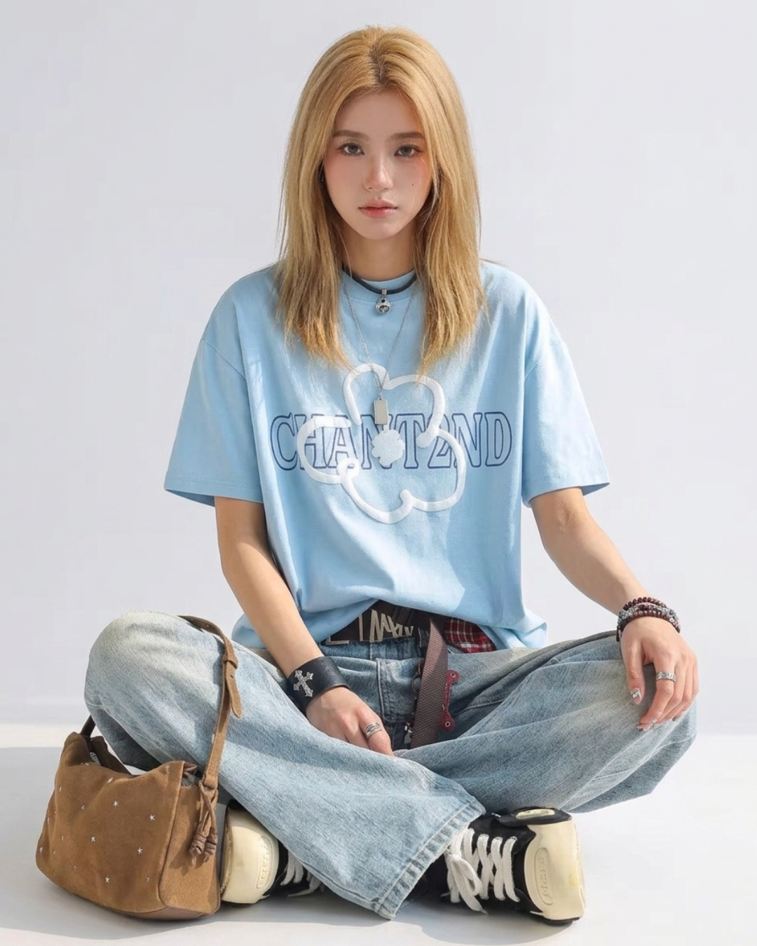 Bloom Outline Logo Tee
