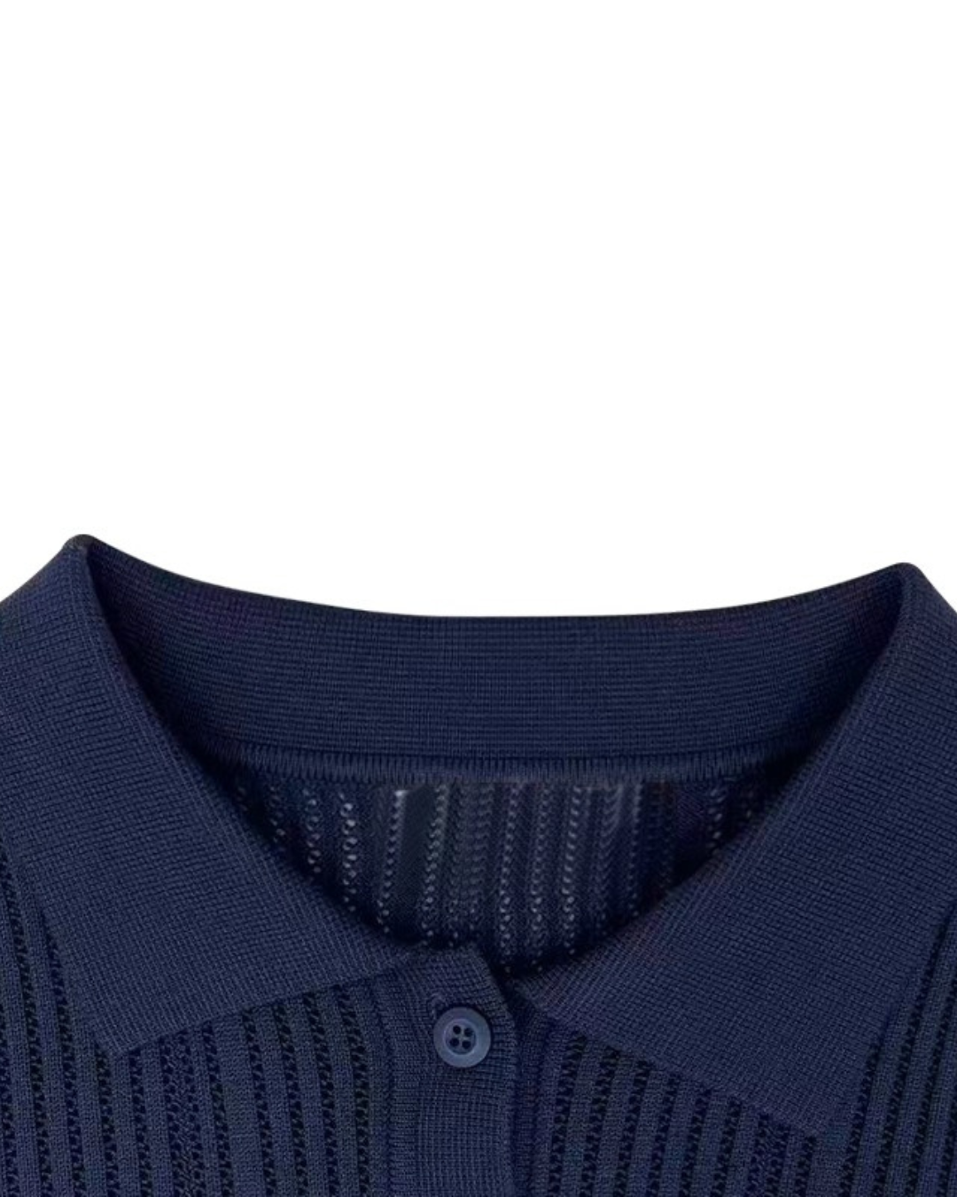 Slim Rib Polo Top