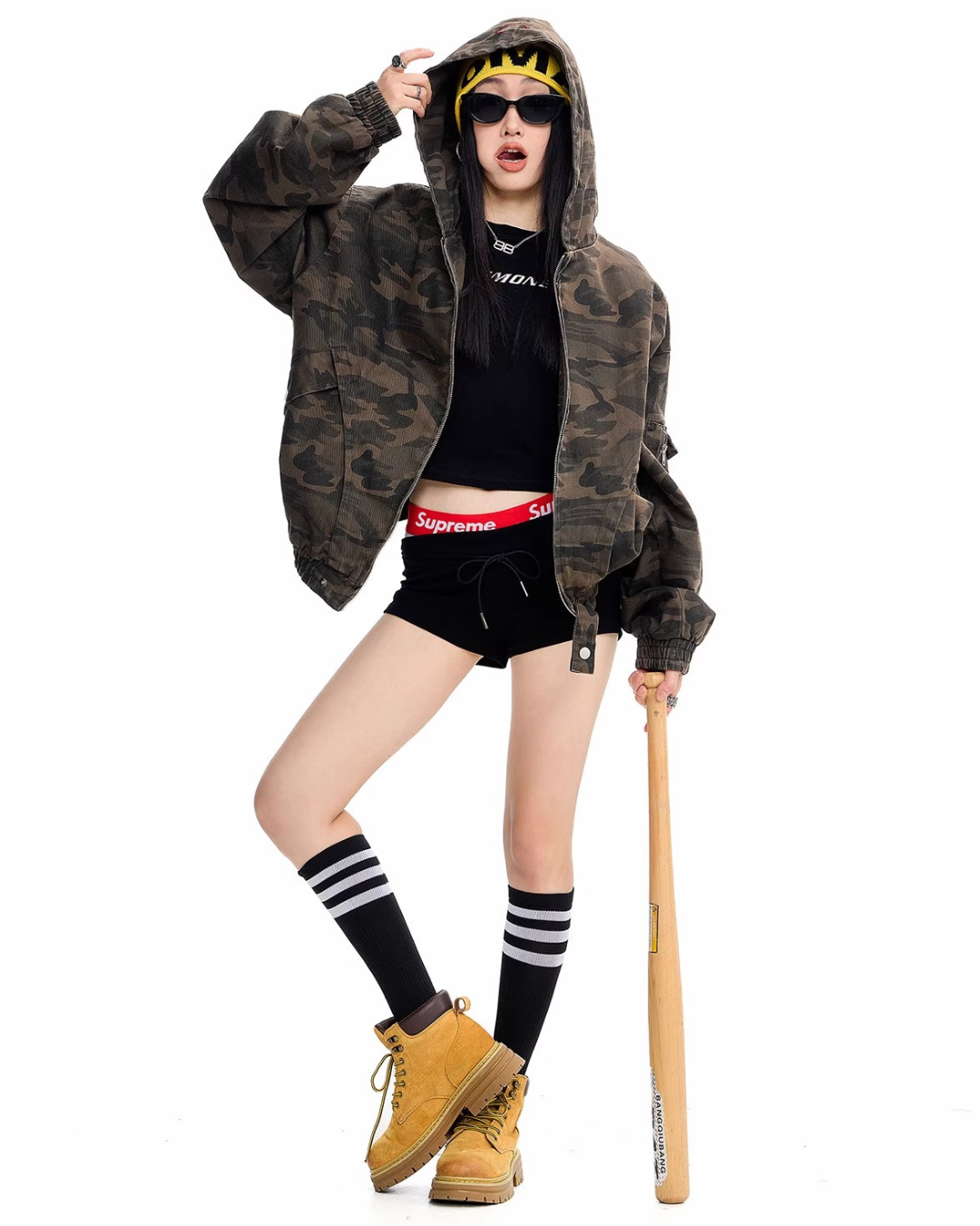 Urban Camo Hoodie Jacket