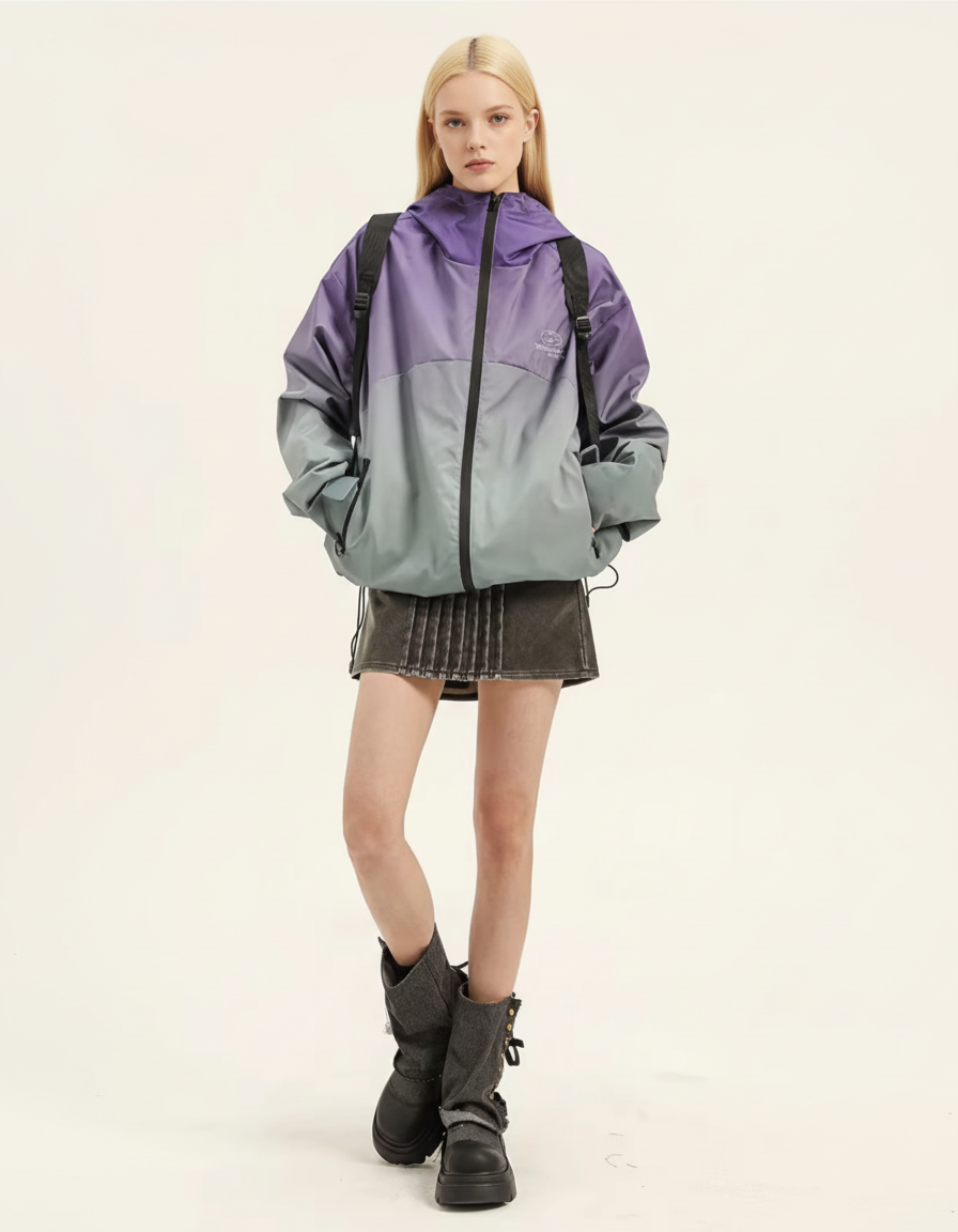 Retro Sport Gradient Jacket